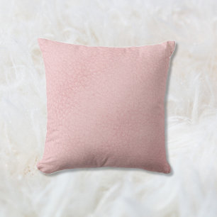 Faux Leather   Beautiful Pink Girly Cushion