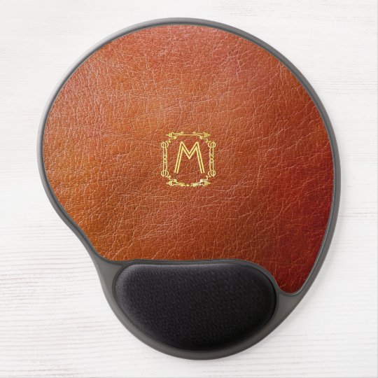 Faux Leather Personalised Mouse Pad