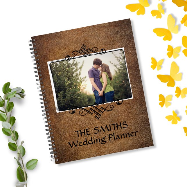 Faux Leather Photo Wedding Planner (Creator Uploaded)
