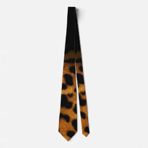 *~* Faux Leopard Cosy Look Fur Tie