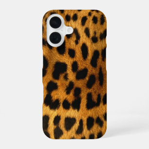 Faux Leopard Skin iPhone 16 Case