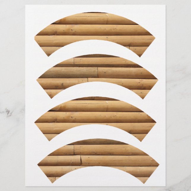 Faux Log Cabin Siding (Front)