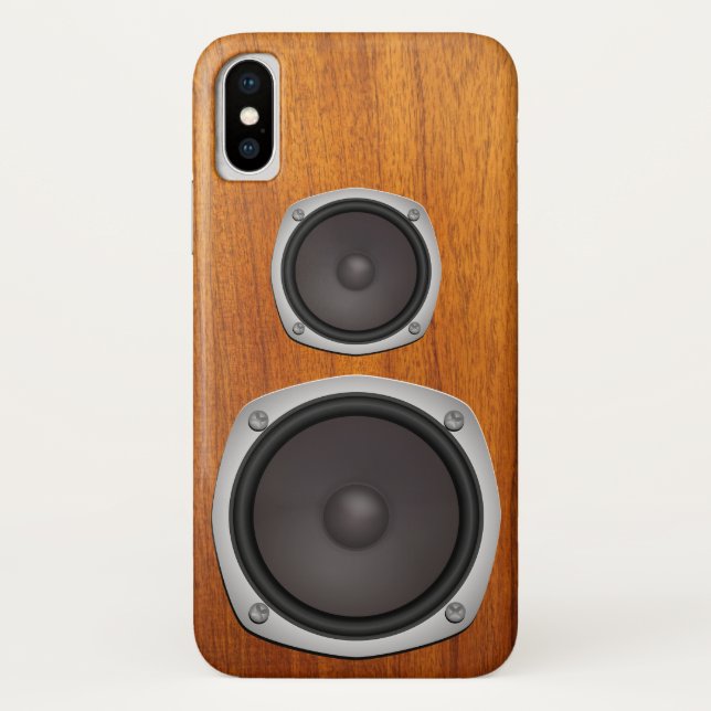 Faux Loudspeaker System Case-Mate iPhone Case (Back)
