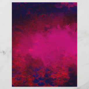 Faux Magenta and Indigo Foil Scrapbook Paper