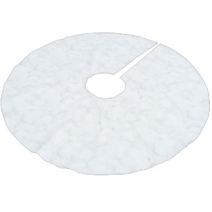 Faux Marble Brushed Polyester Tree Skirt