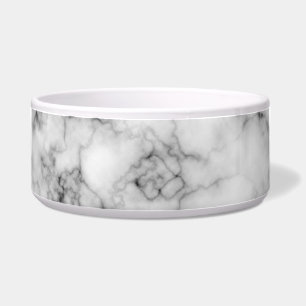 Faux Marble Pet Bowl