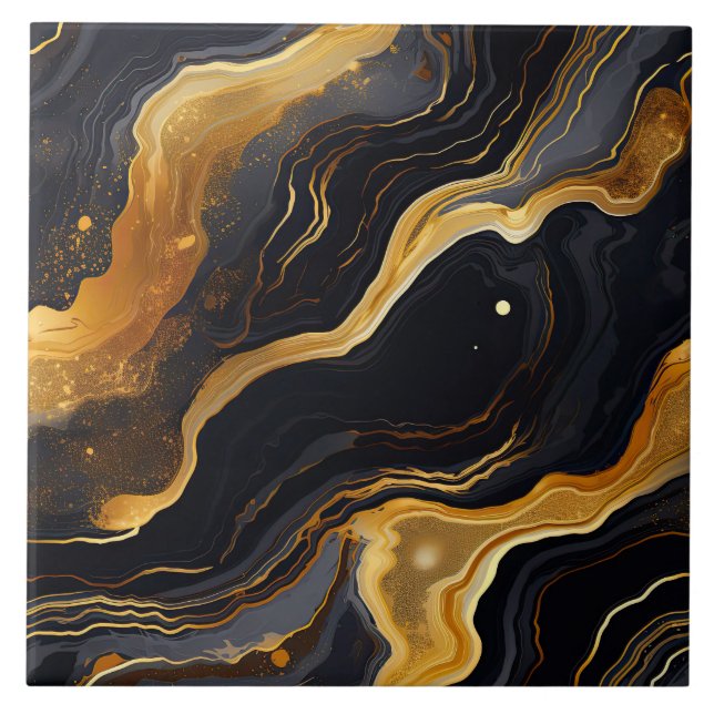 Faux marble tiled pattern  ceramic tile (Front)