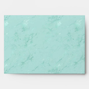 Faux Metallic Marble Pastel Elegant Modern Chic Envelope