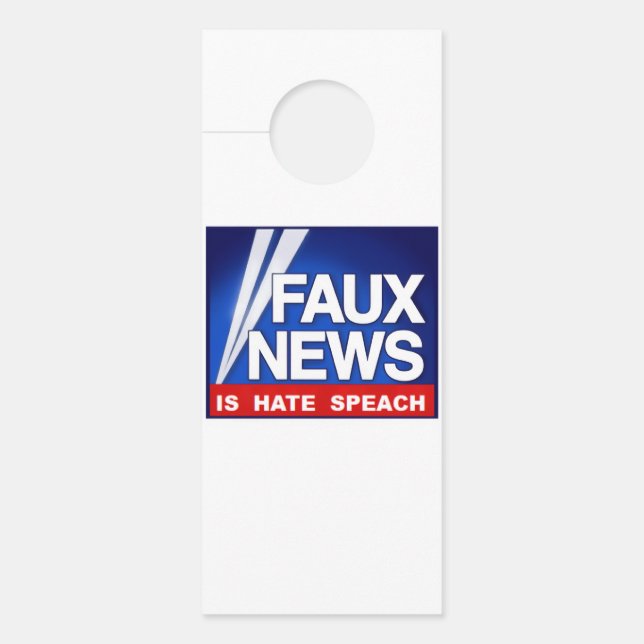 Faux News Door Hanger (Front)