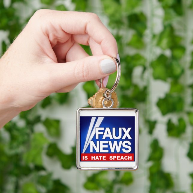 Faux News Key Ring (Hand)