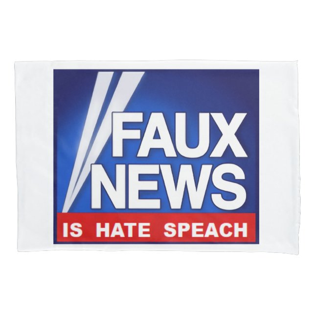 Faux News Pillowcase (Front)