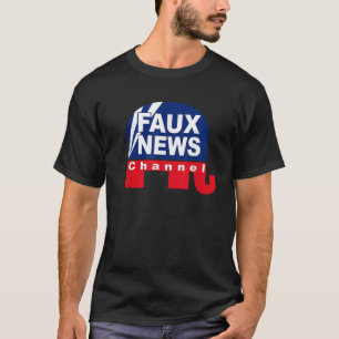 FAUX News shirt FAKE News t shirt