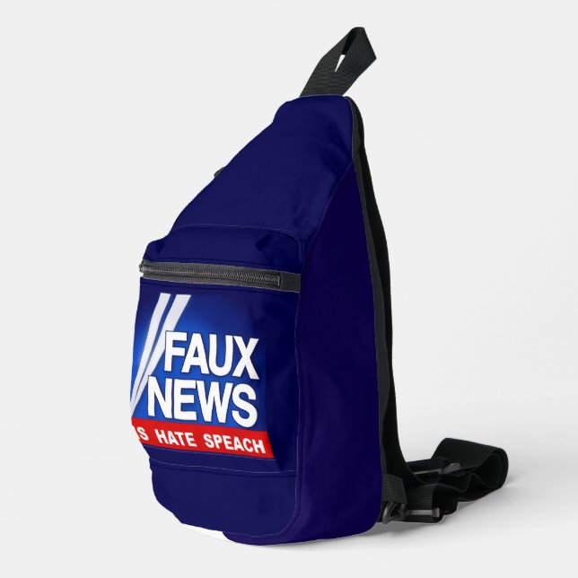 Faux News Sling Bag (Right Corner)