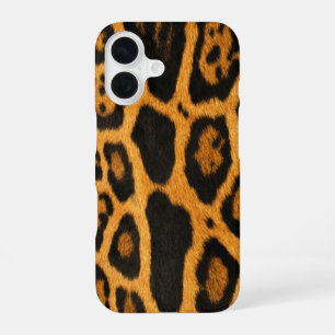 Faux Ocelot Skin iPhone 16 Case