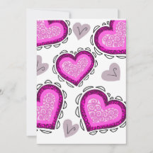 Faux Paper Cut Craft Inspired Valentines Day Card