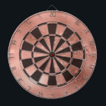 Faux pink Glitter and foil Dartboard<br><div class="desc">Faux pink glitter and foil background unique girly dartboard.</div>