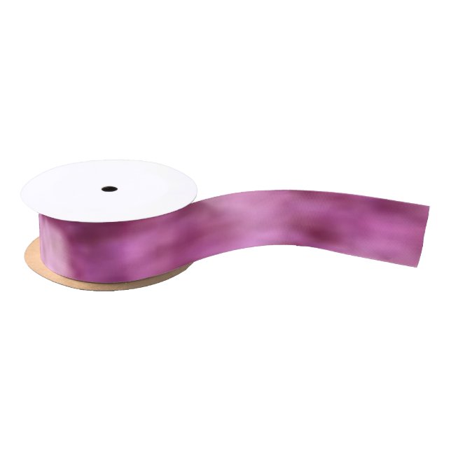 Faux Pink Suede Illusion Ribbon Satin Ribbon (Spool)