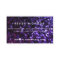 Faux Purple Glitter Fun Modern Business Card