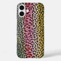 Faux Rainbow Trout Scale Texture Look Pattern