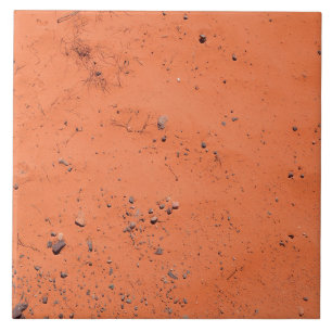 faux red desert stone ceramic tile