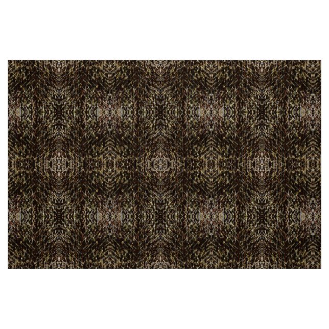 Faux Red Wolf Natural Linen Fabric-Design 2 Fabric (Fat Quarter)