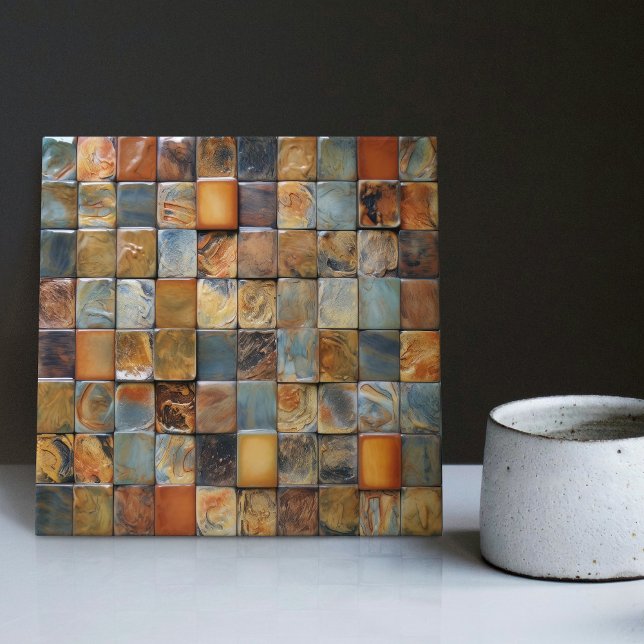 Faux Relief Floor Pebbles Earth Tone Home Decor Ceramic Tile (Creator Uploaded)