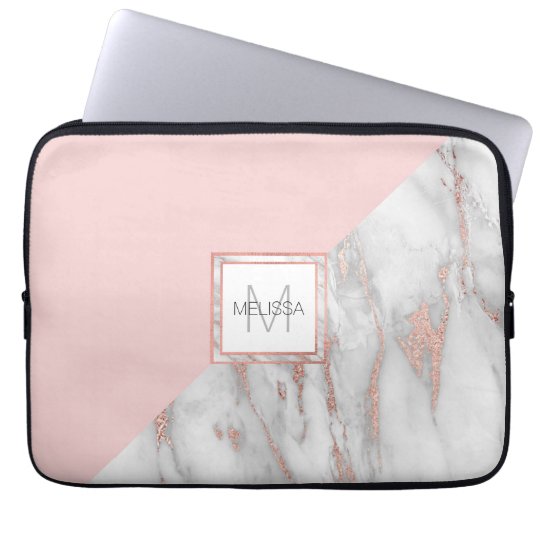 laptop bag rose gold