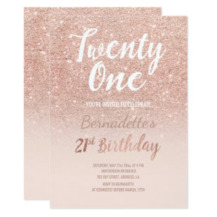 glitter invitations announcements zazzle au
