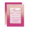 Faux rose gold glitter ombre pink magenta Sweet 16