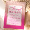 Faux rose gold glitter ombre pink magenta Sweet 16