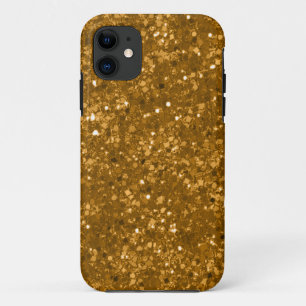 Faux Royal Gold Glitter iPhone 11 Case
