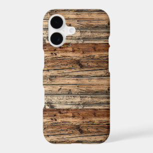 Faux rustic wooden
