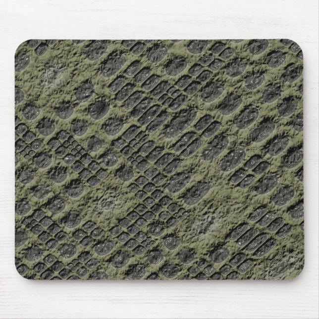 Faux Snake Skin Mouse Pad (Front)