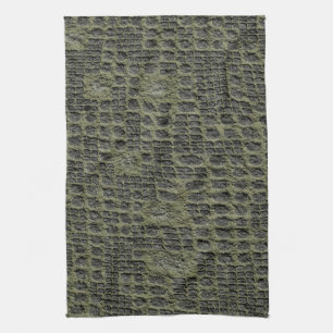Faux Snake Skin Tea Towel