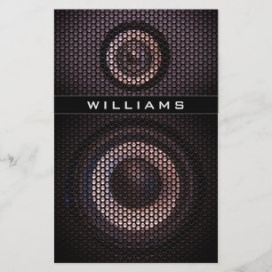 Faux speaker looks flyer