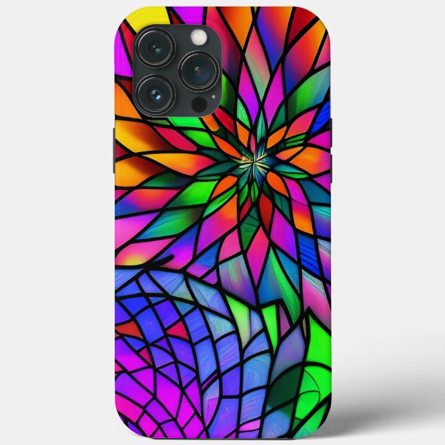 Faux Stained Glass Case-Mate iPhone Case (Back)