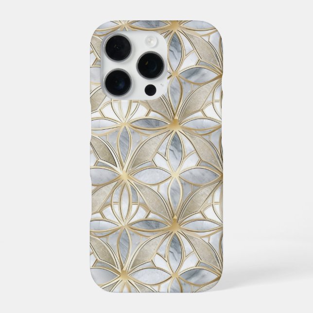 Faux Stained Glass iPhone Case (Back)