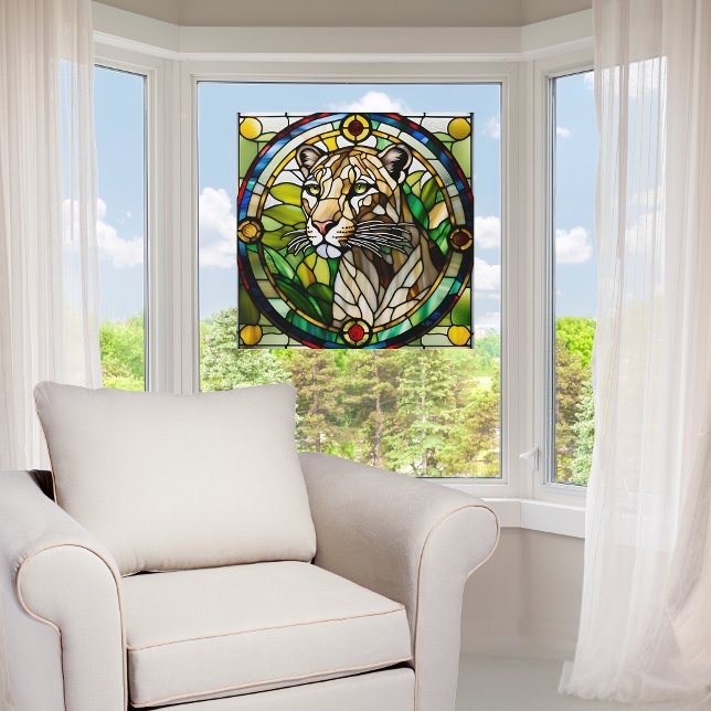 Faux Stained Glass Lioness (Creator Uploaded)