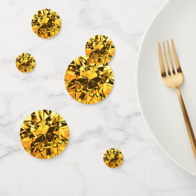 Faux Topaz Diamond Confetti (Group)