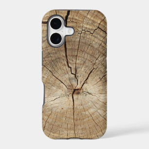 Faux Tree Rings Background