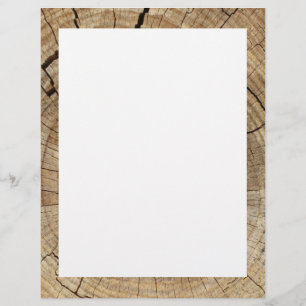 Faux Tree Rings Background