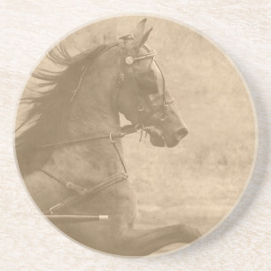 Faux Vintage Hackney Coaster