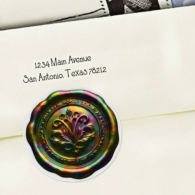 Faux Wax Envelope Seal Style 4 Bronze 20 Sticker (Creator Uploaded)