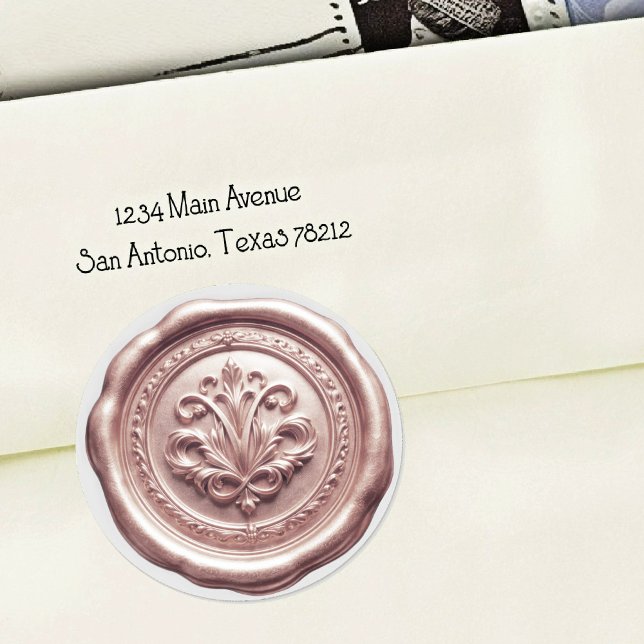 Faux Wax Envelope Seal Style 4 Red 6 (Creator Uploaded)