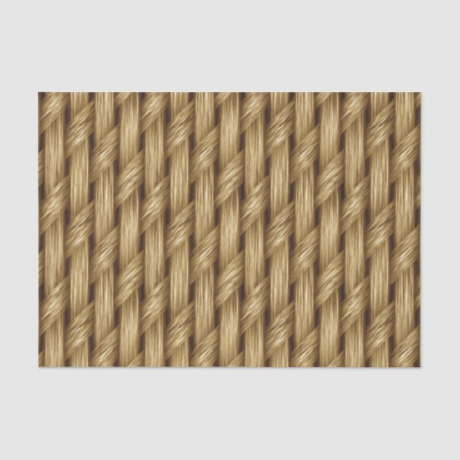 Faux Weave Decoupage Tissue Paper (Front)