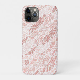 Faux White Lace Fishnet iPhone Case Unique