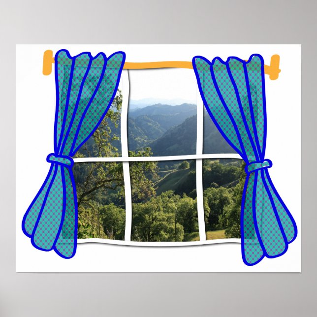 Faux Window for No Window Poster (Front)