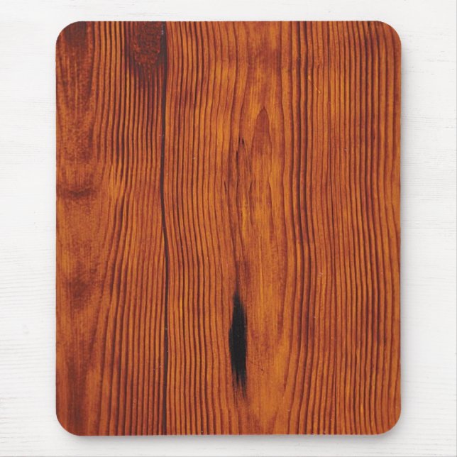 faux Wood Grain Mousepad (Front)