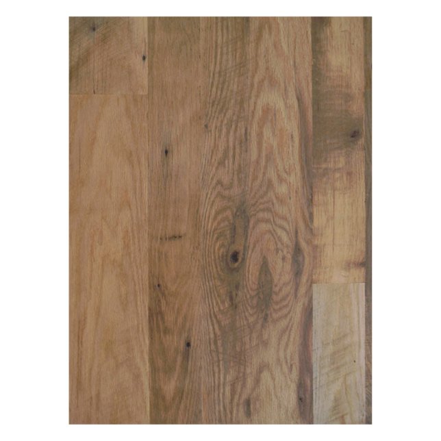 Faux Wood Planks Tablecloth (Front)
