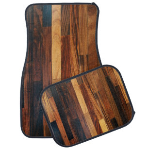 Wood Wooden Car Floor Mats Zazzle Com Au